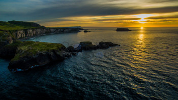 Carrick-a-rede Sunset