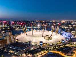 02 Arena Greenwich, London photo taken on out phantom 4 drone