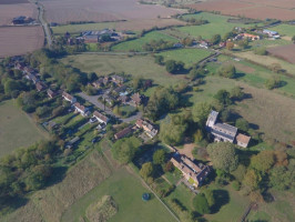 A typical English rural village in Cambridgeshire
