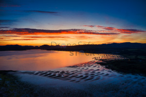 Deep Golden Hour over the Clyde