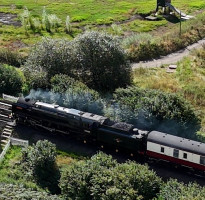 Steam locamotive Orient Express